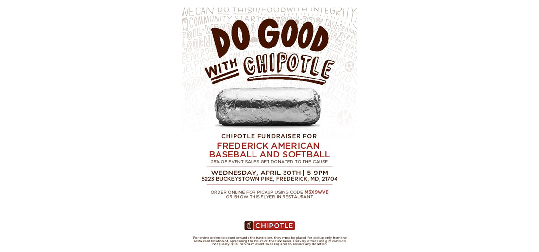 Chipotle Fundraiser